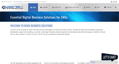 Desktop Screenshot of genexbs.com